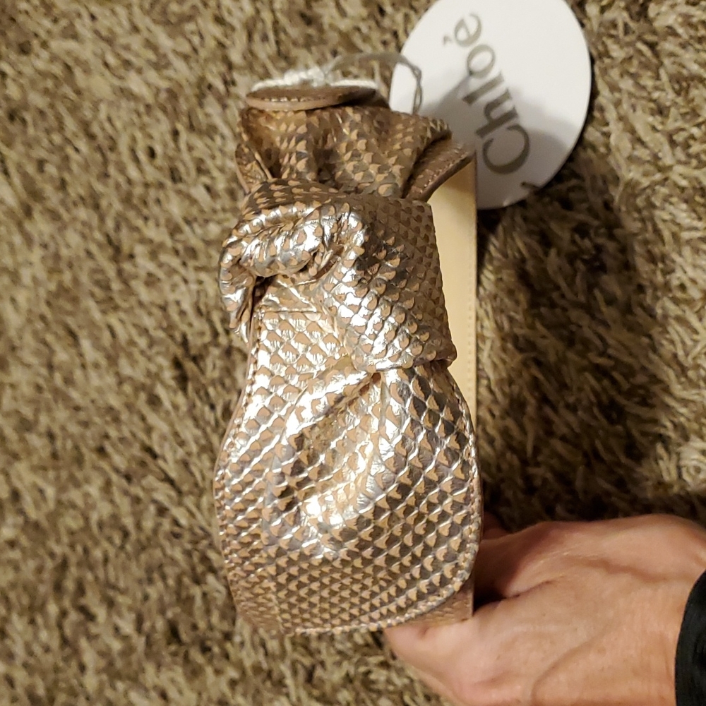 NWT leather Chloé belt